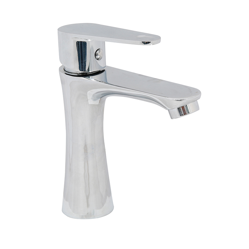 Deck Mounted Basin Sink Water Mixer Tap Bathroom Faucet