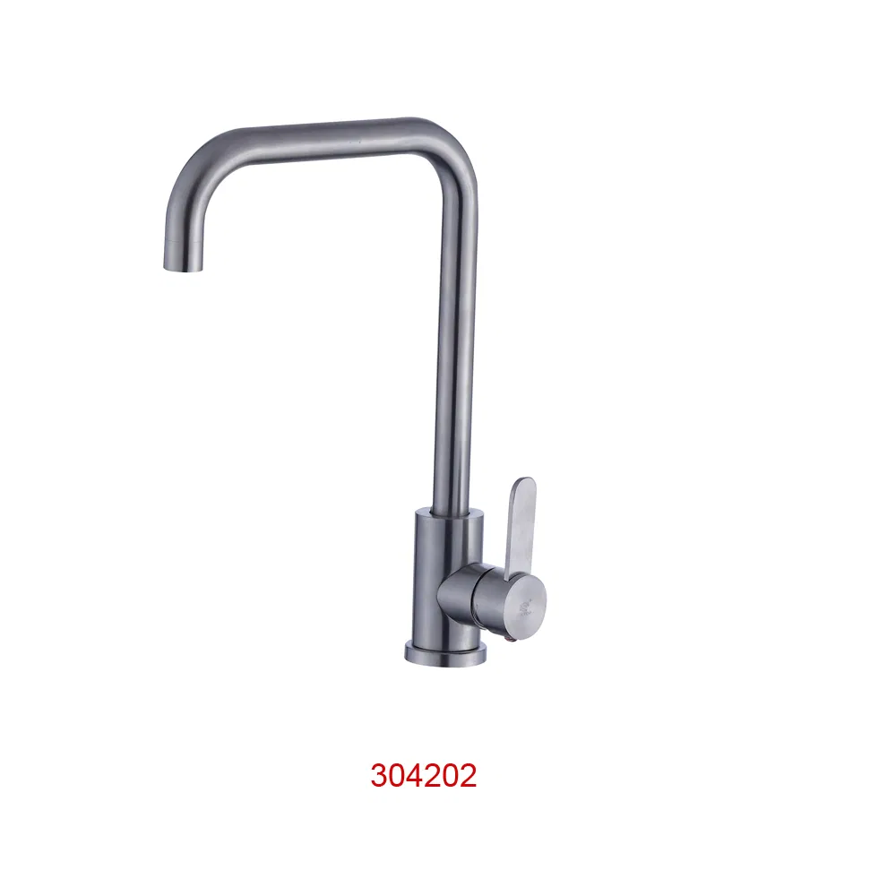Wholesale Cheap 304 Stainless Steel Mixers Taps Sink Kitchen Faucet