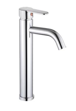 Deck Mounted Basin Sink Water Mixer Tap Bathroom Faucet