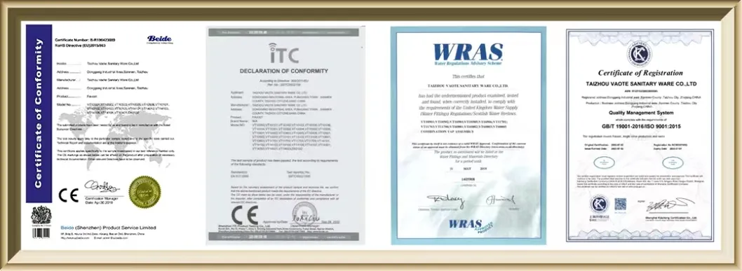 CE ISO ROHS Certificates