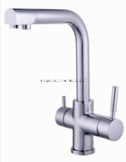 Deck Mounted Drink Water Filter Brass Kitchen Faucet (H22-555)