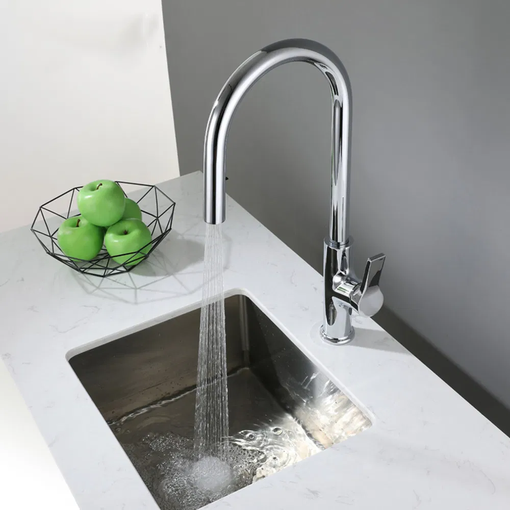 Wholesale Kitchen Faucet Pull Down Commercial Modern Single Hole Kitchen Sink Faucets with Pull out Sprayer