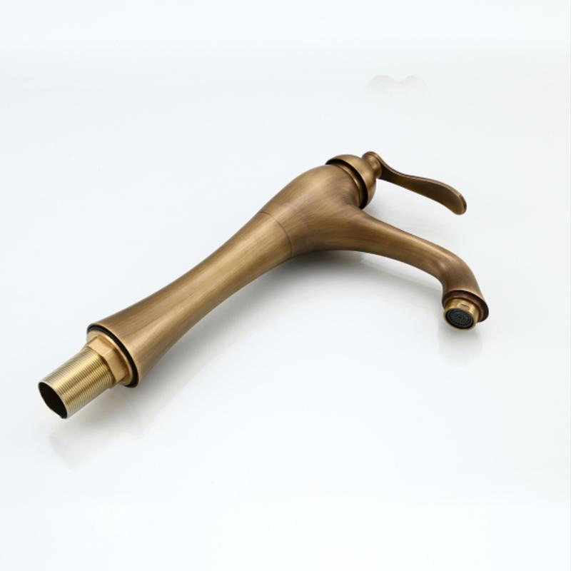 Hotel Bathroom Faucets Basin Tap Mixer Gold/Antique Bronze Finished