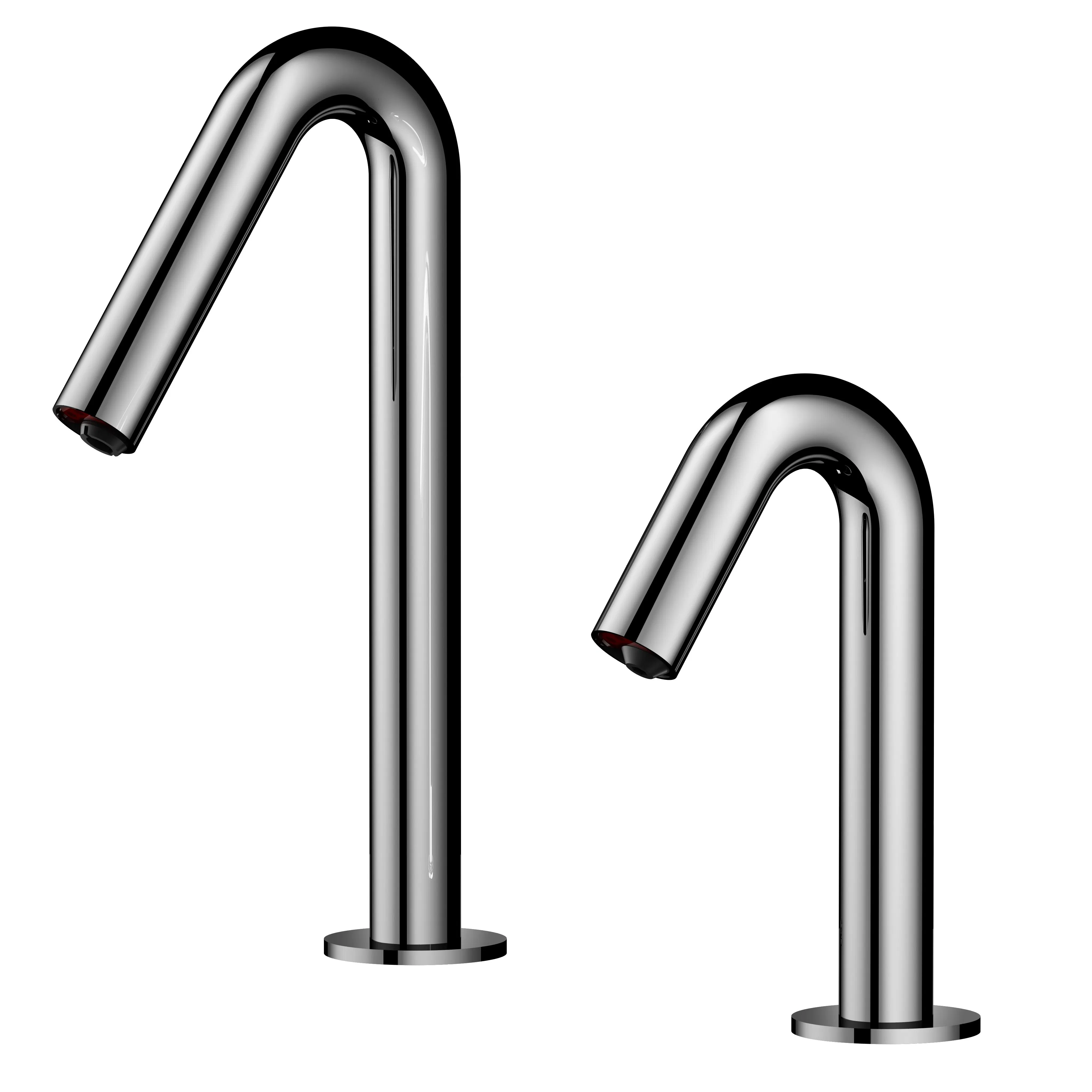 Copper Spout Sensor Faucet and Sensor Soap Dispenser