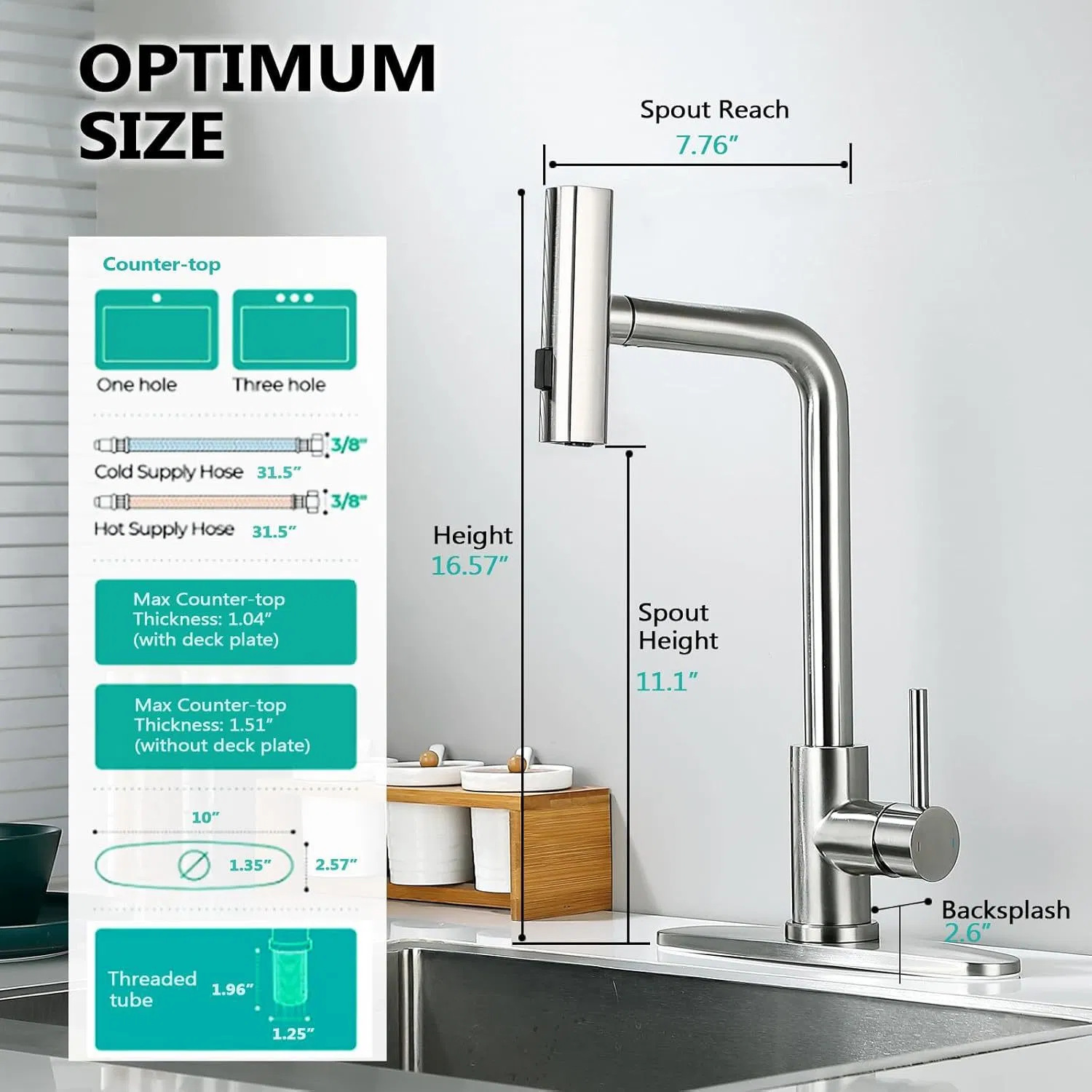 Gold Finished Solid Brass Sink Mounted Water Tap Hot and Cold Pull out Down Spout Kitchen Sink Faucet