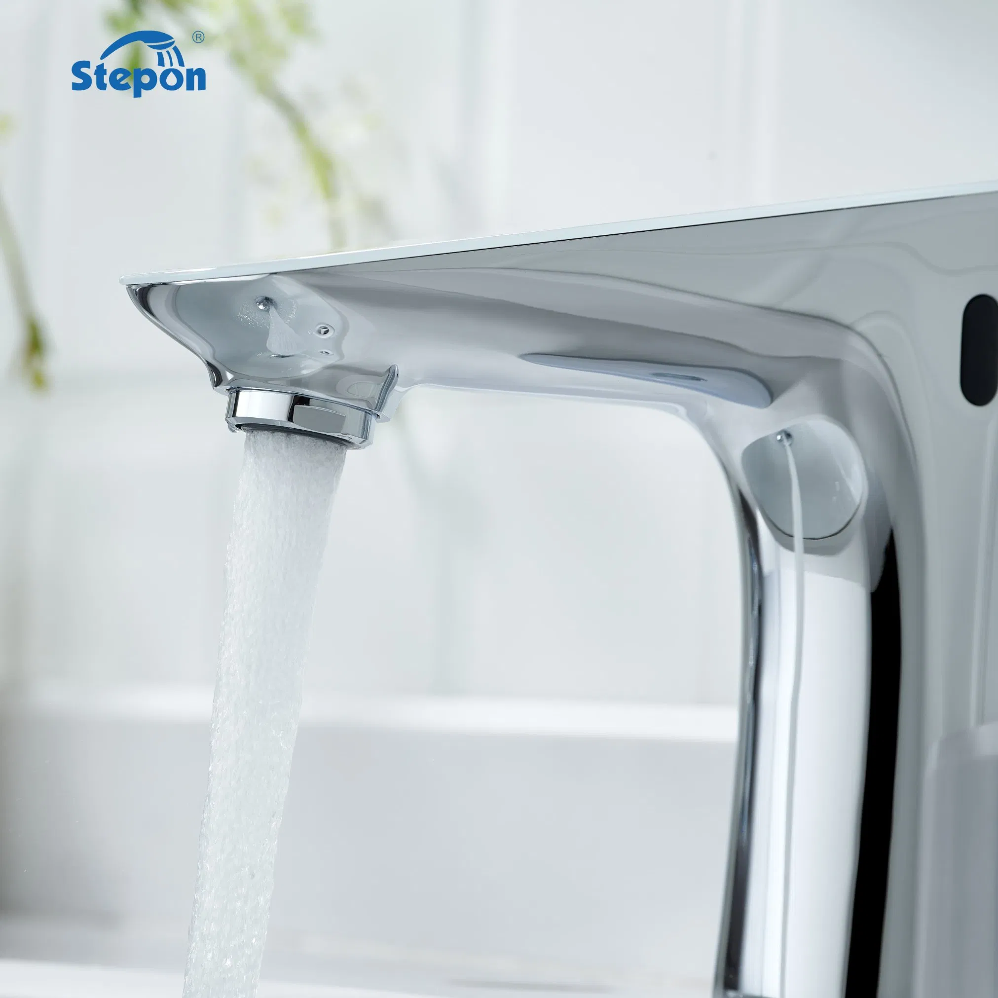 Stepon Smart Sensor Faucet CE Certified Thermostatic Control Touchless Sensor Power 38º C Default Temperature
