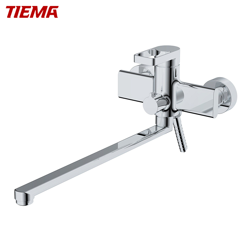 Single Handle Brass Bathtub/Shower Faucet with Dual Control for Hot and Cold