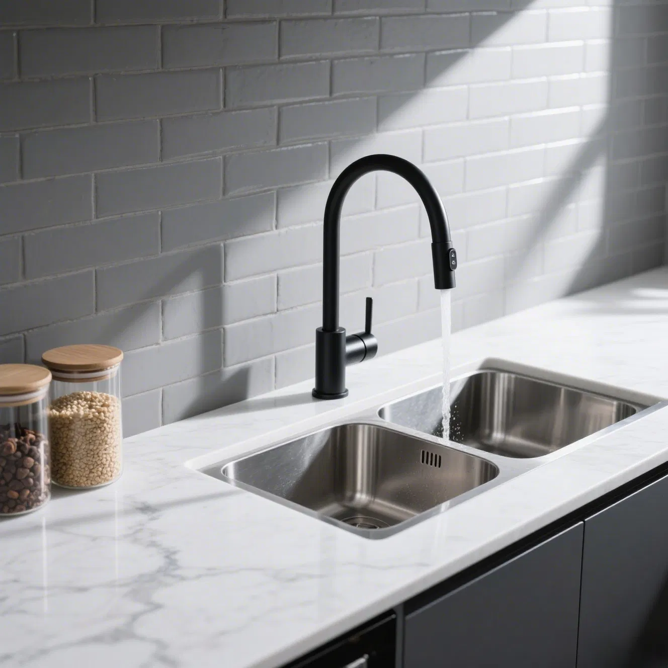 Professional Kitchen Mixer Sanitary Ware Water Tap Commercial Grade Sink Faucet