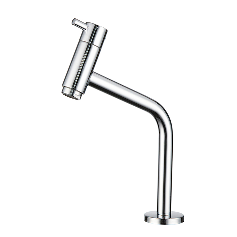 Single Hole Mount Stainless Steel Kitchen Cold Water Sink Wash Basin Faucet