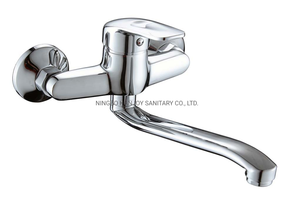Bathroom Deck Mounted Single Lever Brass Basin Faucet(H31-101)