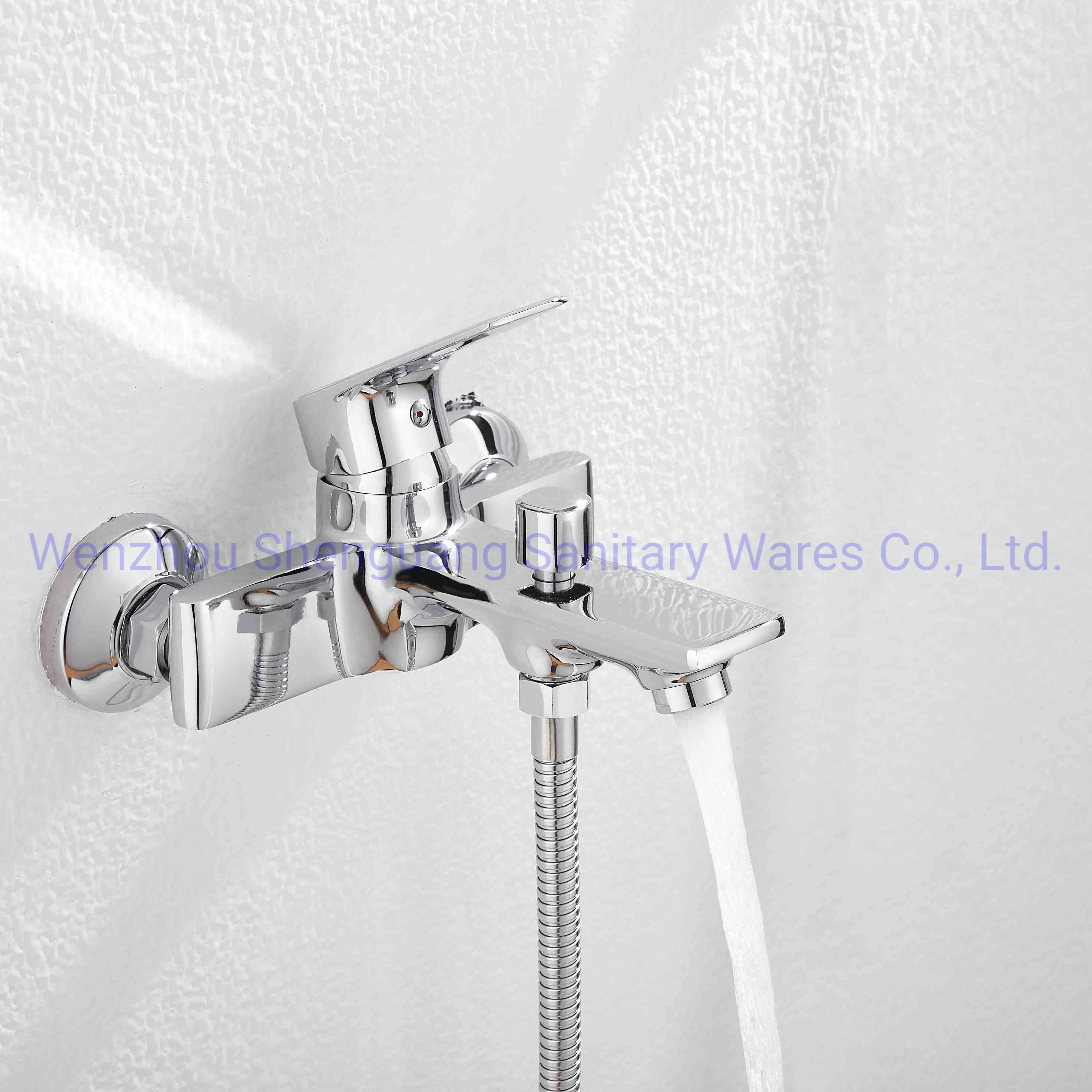 Huadiao Bathroom Hand Shower Bath Mixer Bathtub Faucet