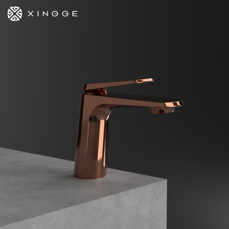 Matte Chorme Black Shower Mixer Luxury Sanitary Ware Single Hole Faucet Water Tap Hand Wash Sink Bathroom Basin Faucet