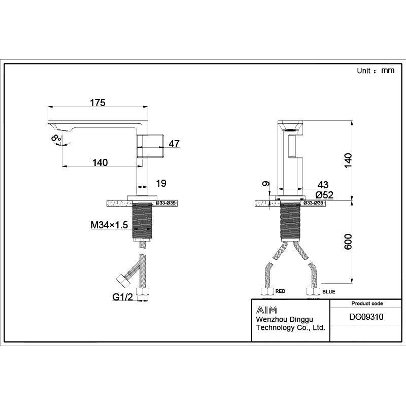 Wholesale Gold Finish Brass Corrosion-Resistant Bathroom Water Mixer Basin Faucet