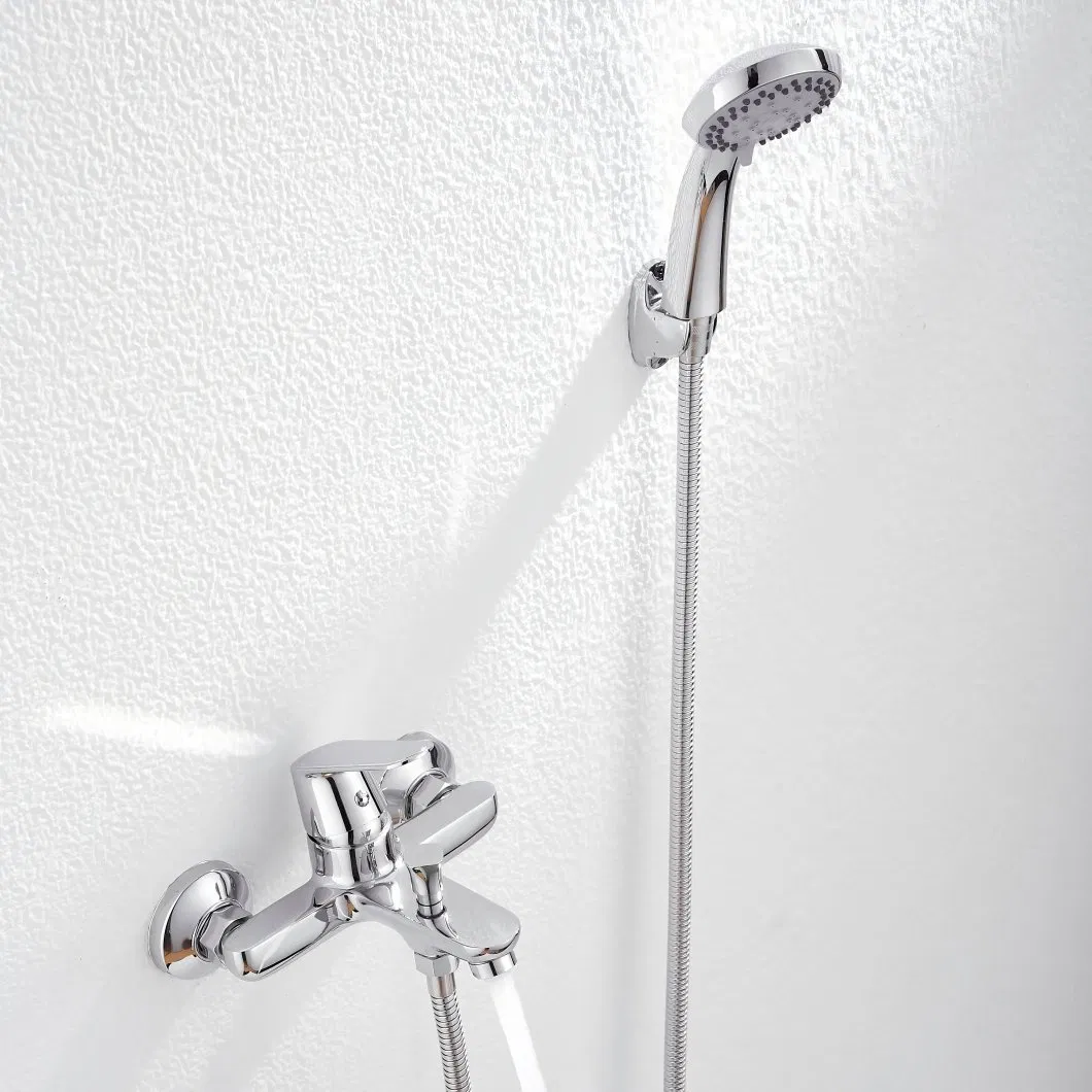 Huadiao Economical Wall Mounted Sanitary Ware Shower Tap Bath Bathroom Mixer Faucet