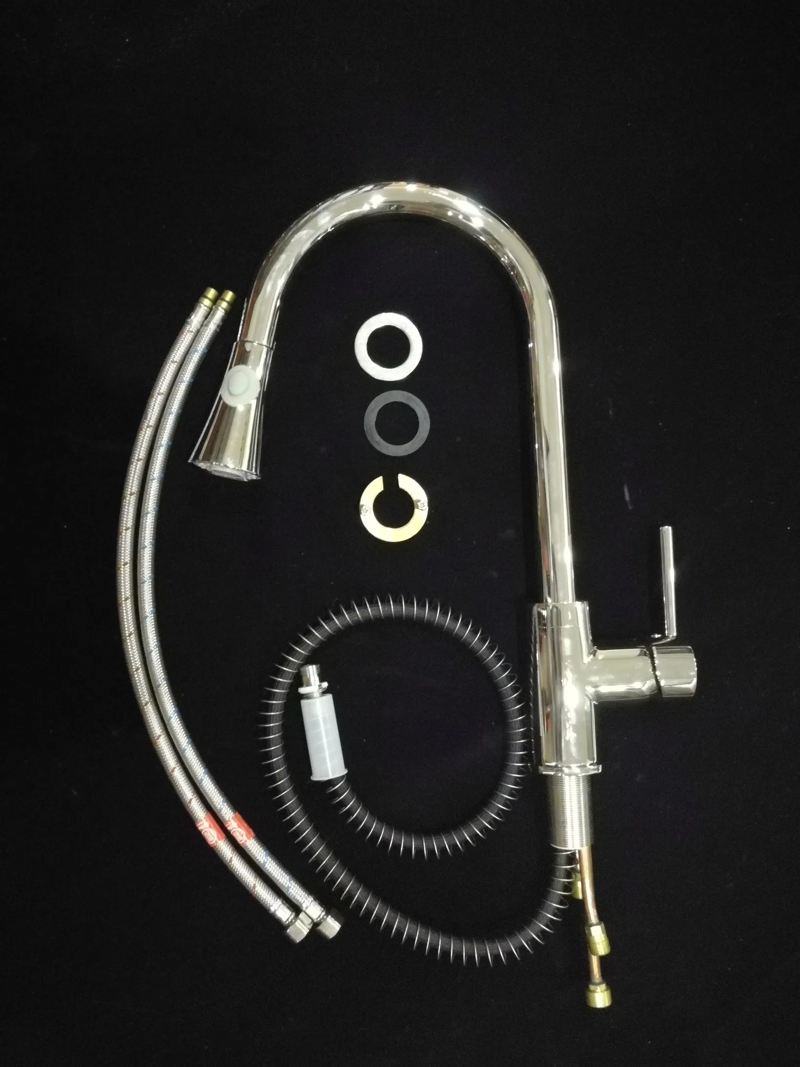 Premium NSF Certified Kitchen Faucet with Extended Spout Design