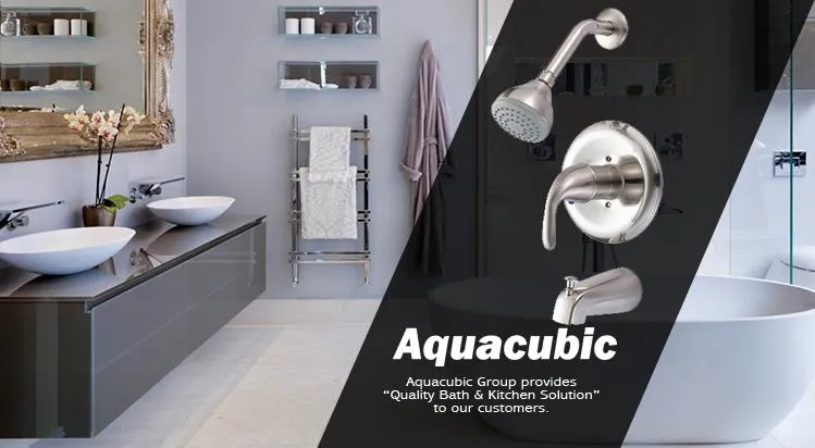 Modern Pressure Balance Bathroom Shower Faucet Set