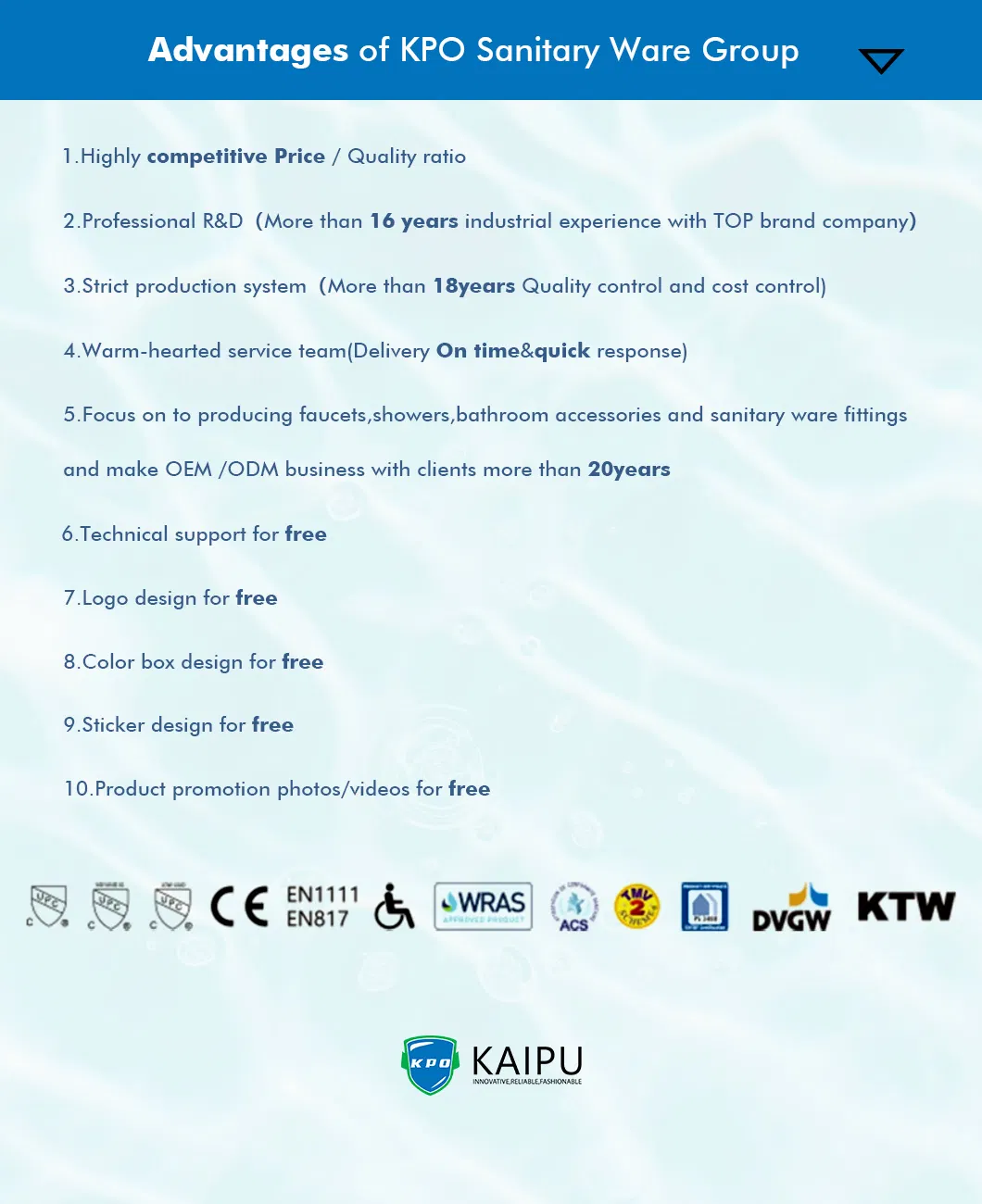 Kitchen Faucet Advantage 1