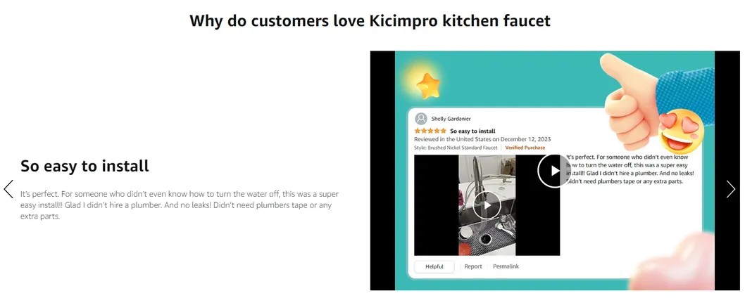 Kitchen Faucet Detail 13