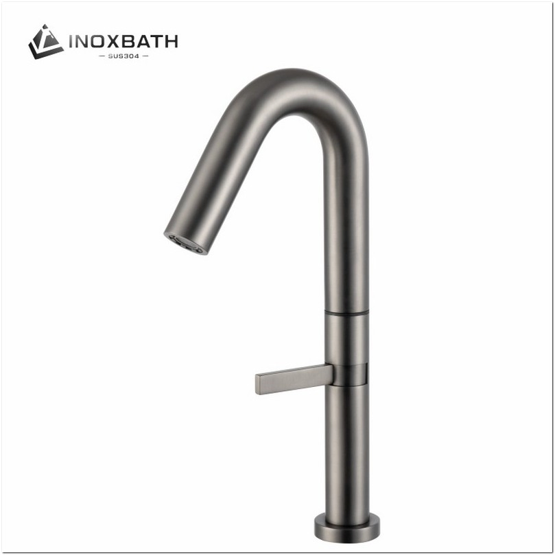 Watermark Listed Stainless Steel Kitchen Faucet Heavy Duty Commercial Grade Arc Design