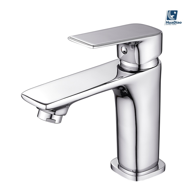 Huadiao Economical Single Handle Bathroom Basin Faucet Wash Mixer Lavatory Tap