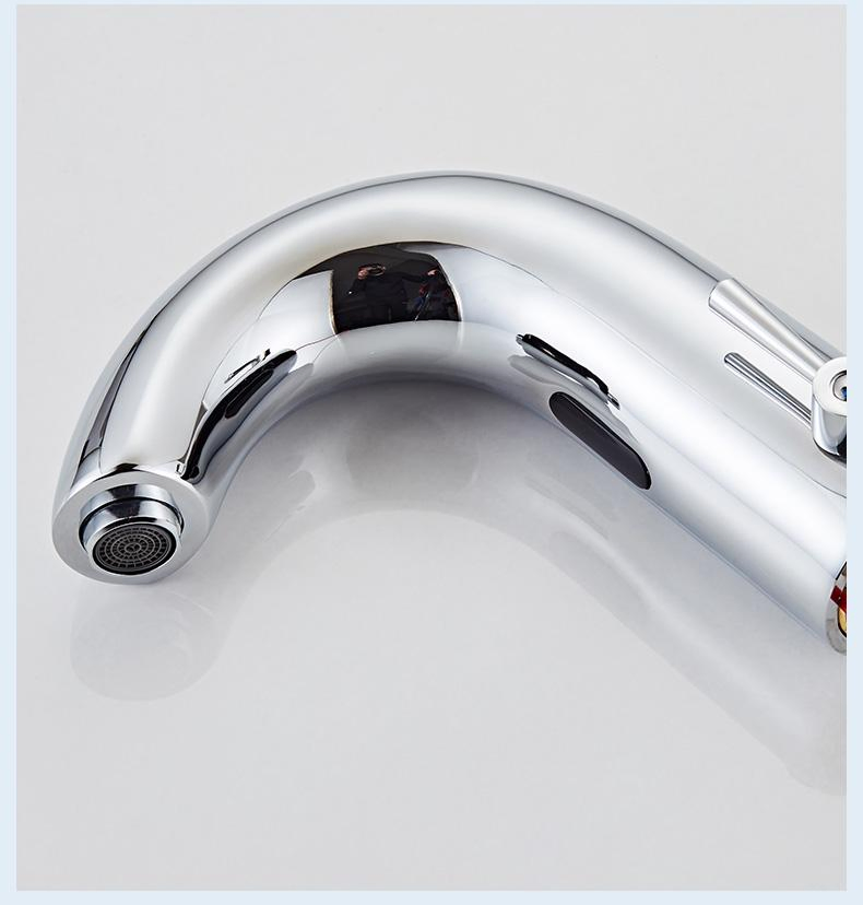 Integrated Hot and Cold Induction Faucet Instant Hot and Cold Water Stylish and Modern Design, Contactless Water Saving CE/FDA Certified