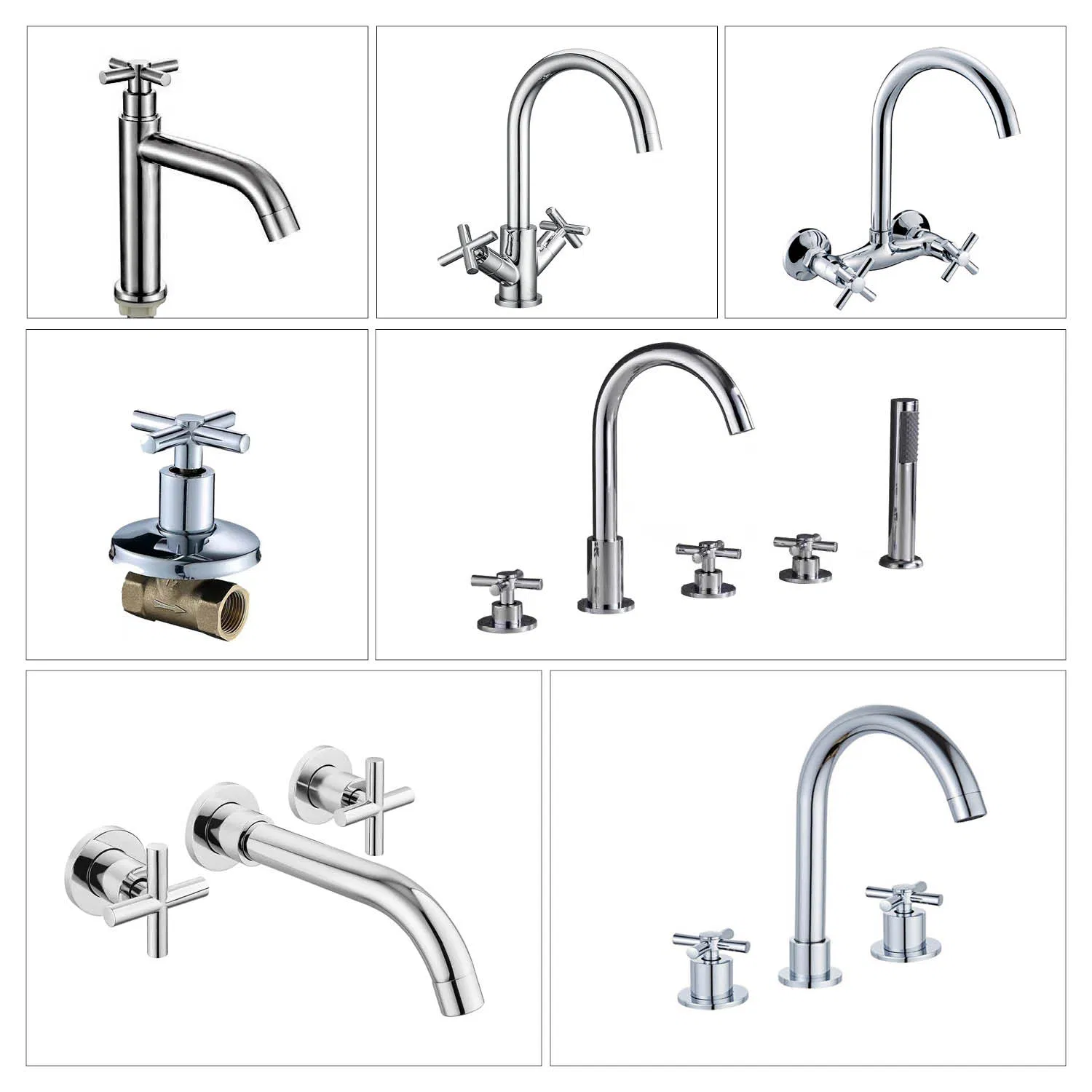 Professional Manufacturer of Bathroom &amp; Kitchen Faucets – OEM/ODM Brass Stainless Steel Mixer Taps Basin Faucet Shower Mixer Sanitary Ware for Projects