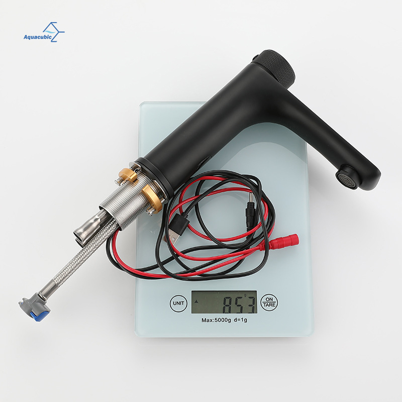 Smart Bathroom Auto Faucet Infrared Sensor Basin Mixer Tap Touchless Sink Vanity Tap