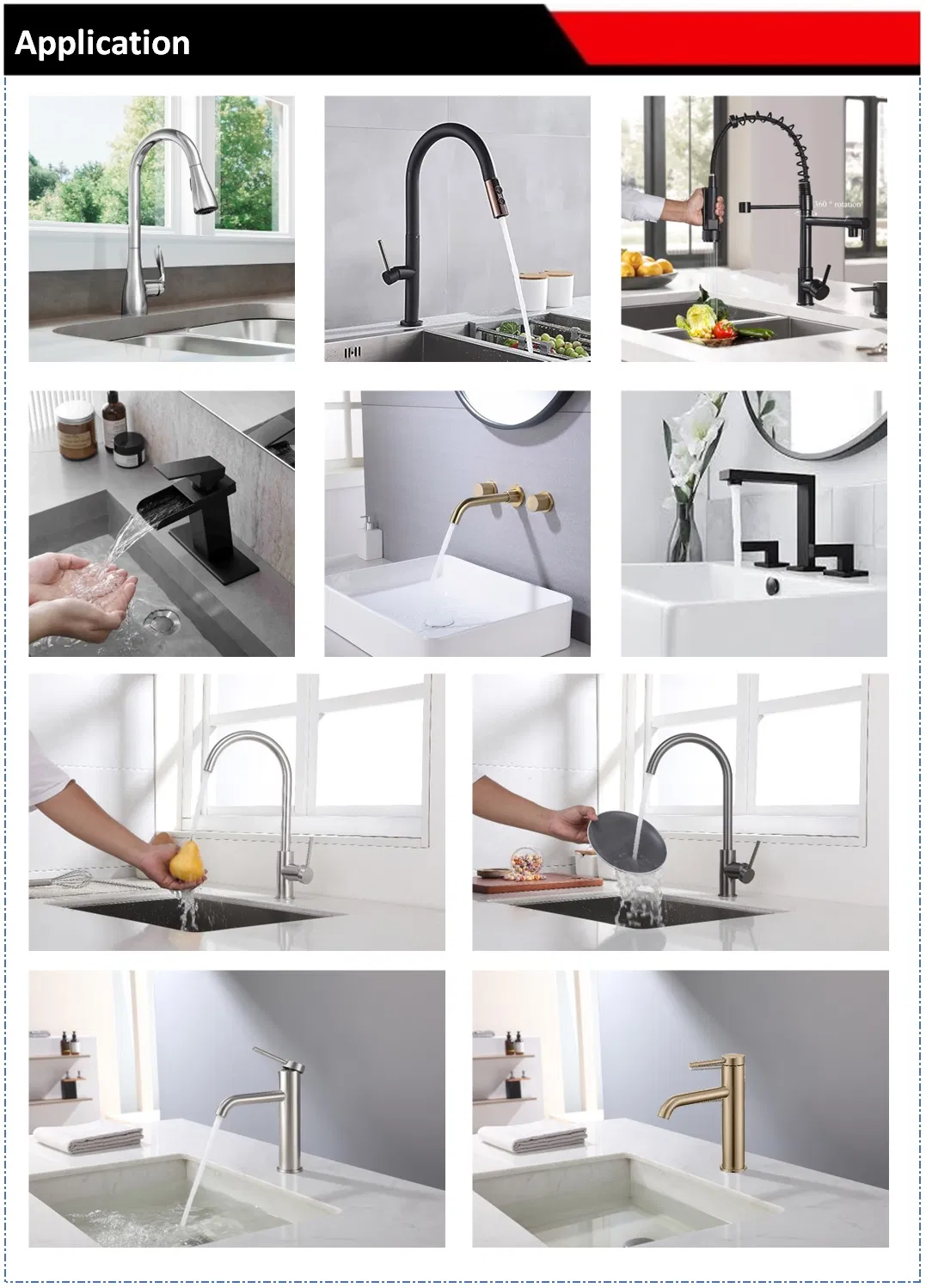 Faucets Application