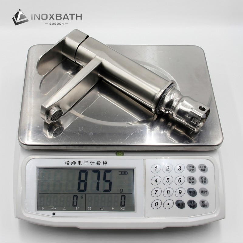 Sophisticated Basin Mixer Tap with Stainless Steel Faucet, Ideal for Bathrooms