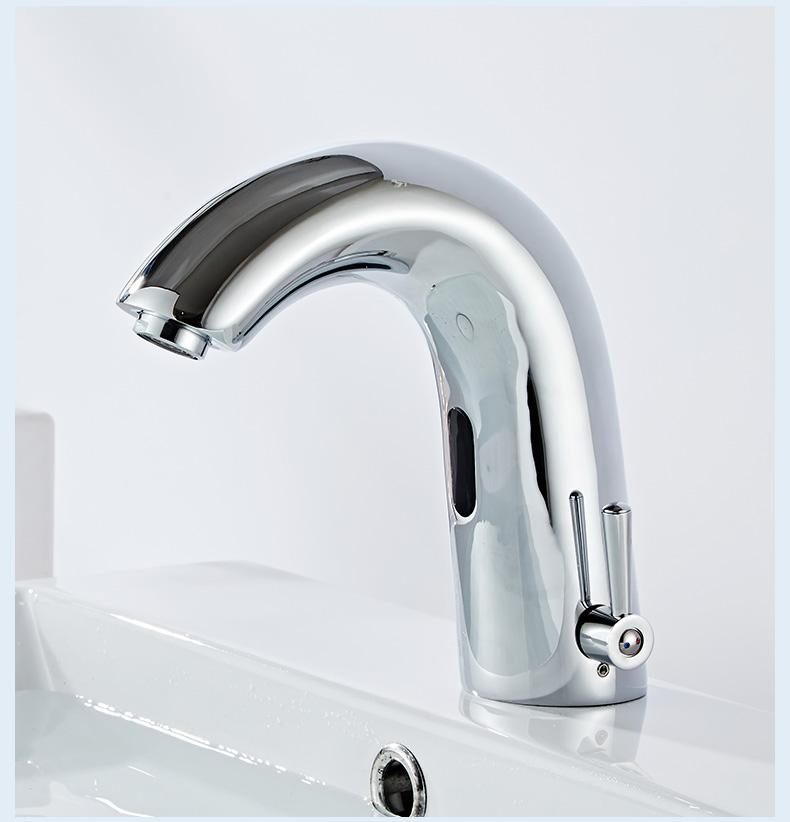 Integrated Hot and Cold Induction Faucet Instant Hot and Cold Water Stylish and Modern Design, Contactless Water Saving CE/FDA Certified