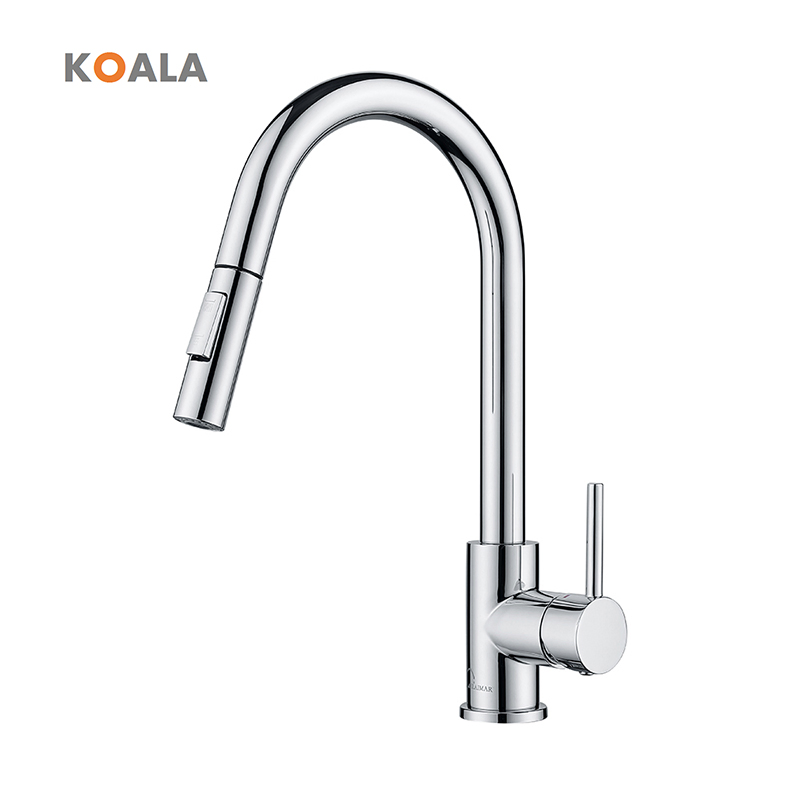 Single Handle Deck Mounted Contemporary Design Kitchen Tap Faucet