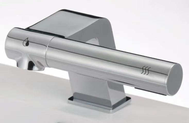 2 in 1 Stainless Steel Automatic Touchless Hand Washer Dryer Basin Faucet