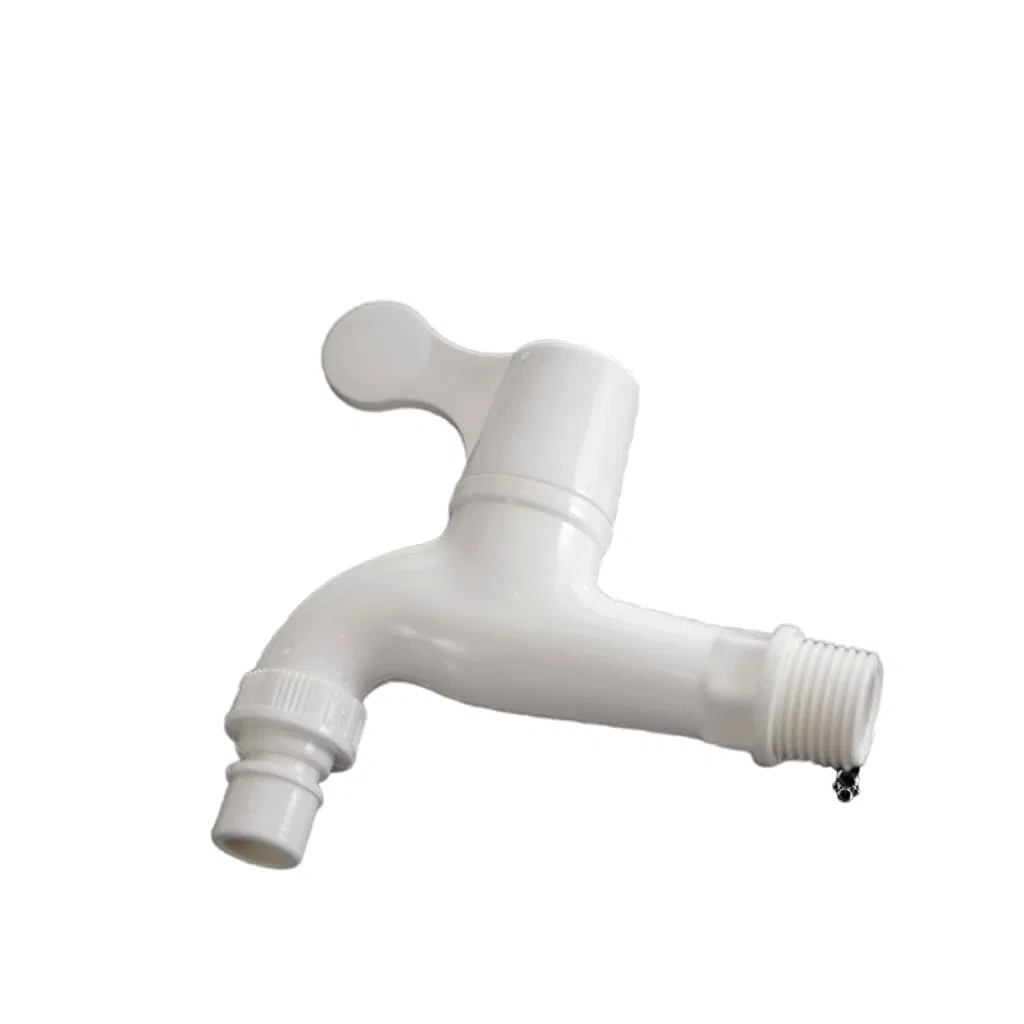 Quality Plastic PVC Mixer Water Faucet Kitchen Spout Tap Bathroom Bibcock Sink Outdoor Restroom