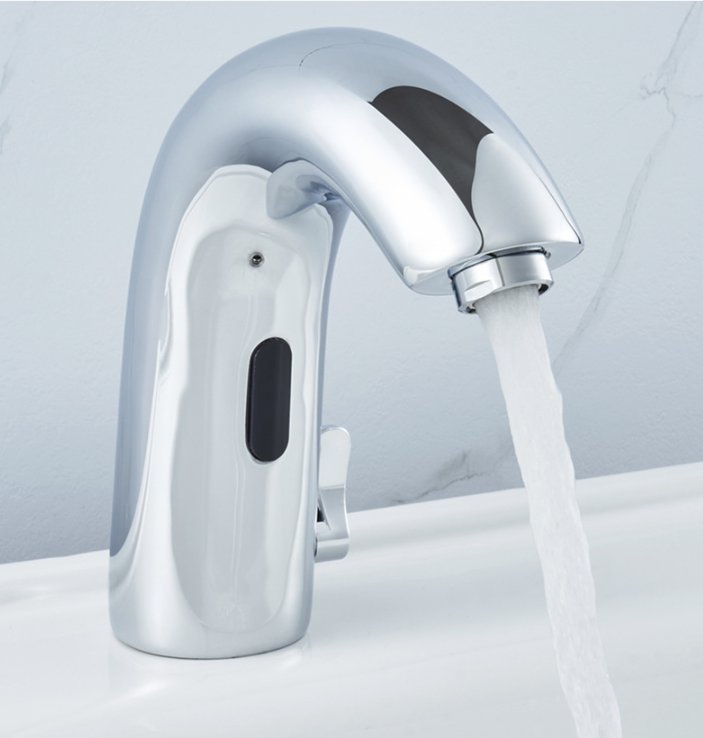 Integrated Hot and Cold Induction Faucet Instant Hot and Cold Water Stylish and Modern Design, Contactless Water Saving CE/FDA Certified