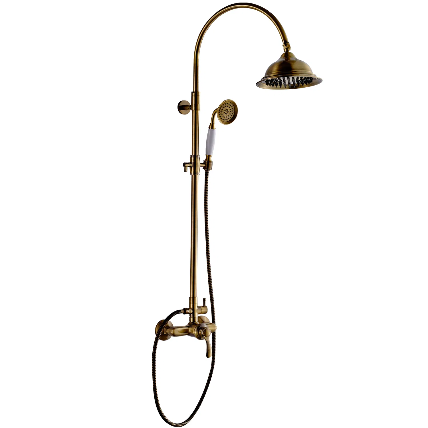 Single Level Wall Mounted Shower Faucet with Hand Shower ODM/OEM