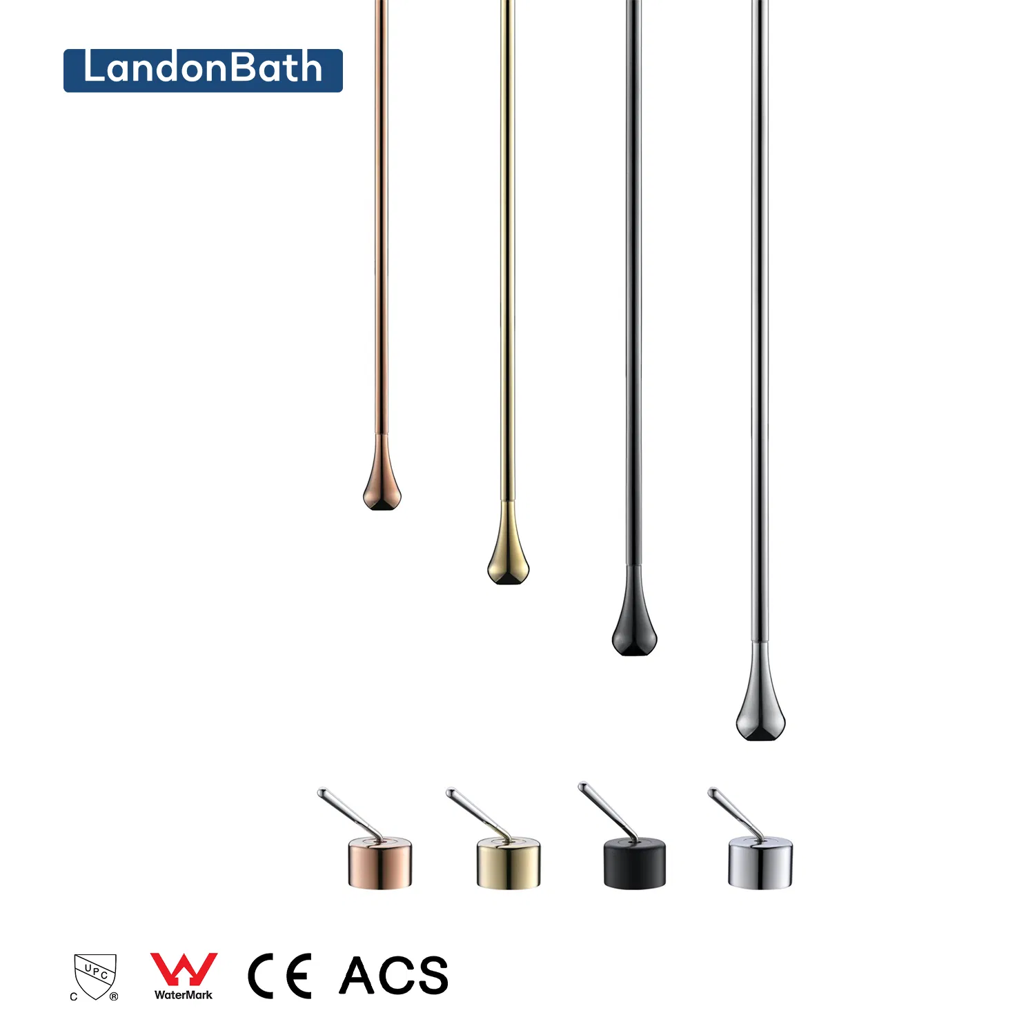 High Quality Ceiling Mounted Touchless Sensor Brass Bathroom Basin Faucet