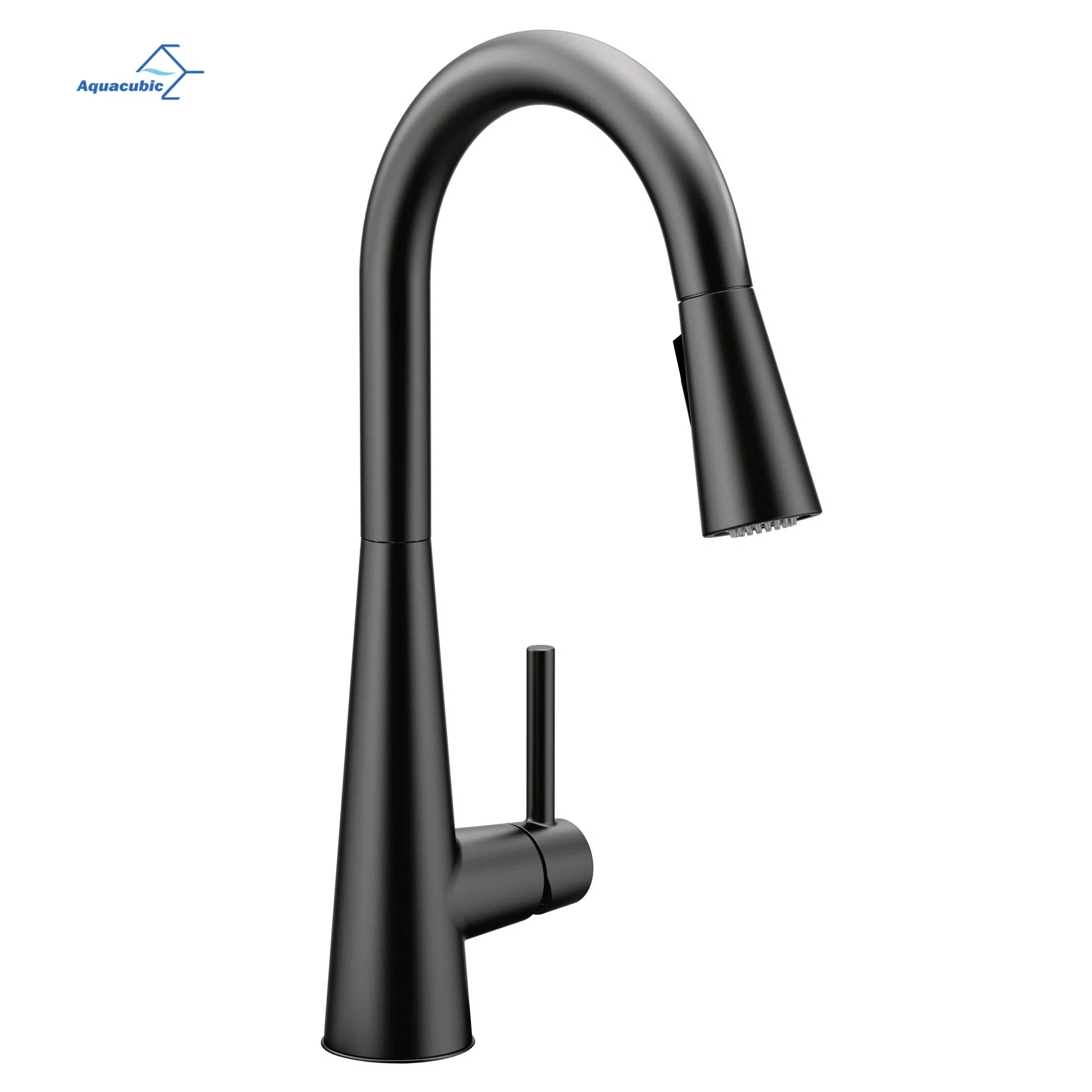 Manufacturer Cupc Lead Free Brass NSF 61-9 Single Handle Water Mixer Tap Pull Down Kitchen Faucet