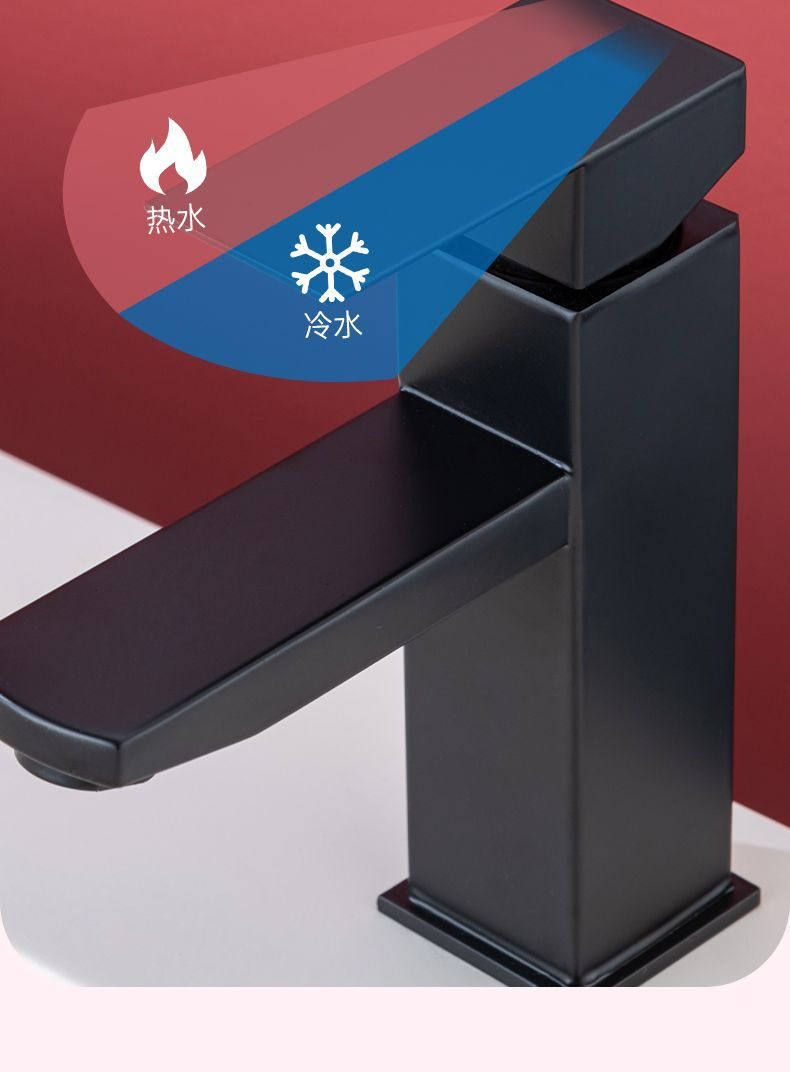 Single Hole Deck Mounted SUS304 Chrome Plated Cold Countertop Silver Color Faucet