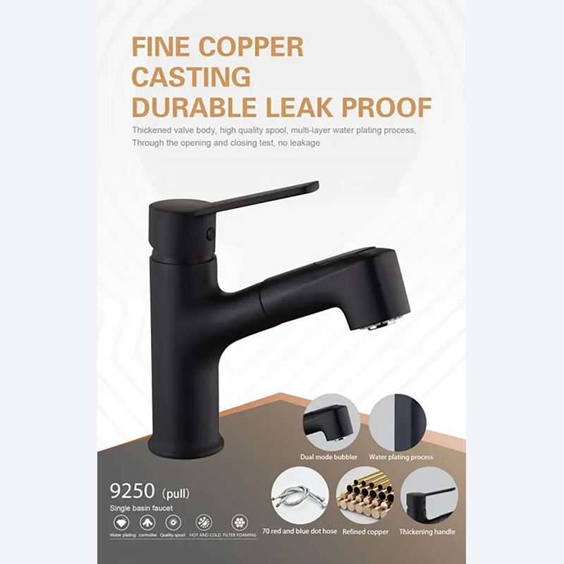 Touchless Basin Faucet with Built-in Soap Dispenser for Modern Sinks