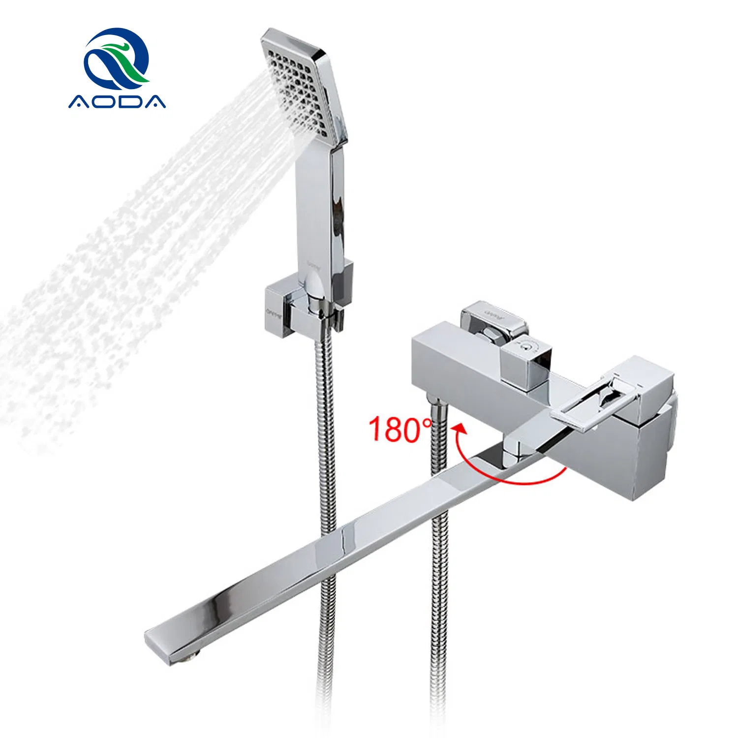High Quality Square Bathtub Faucet Mixer (TF-3003)