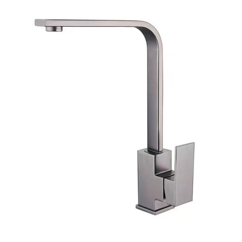 Stylish Stainless Steel Kitchen Faucet for Easy Installation