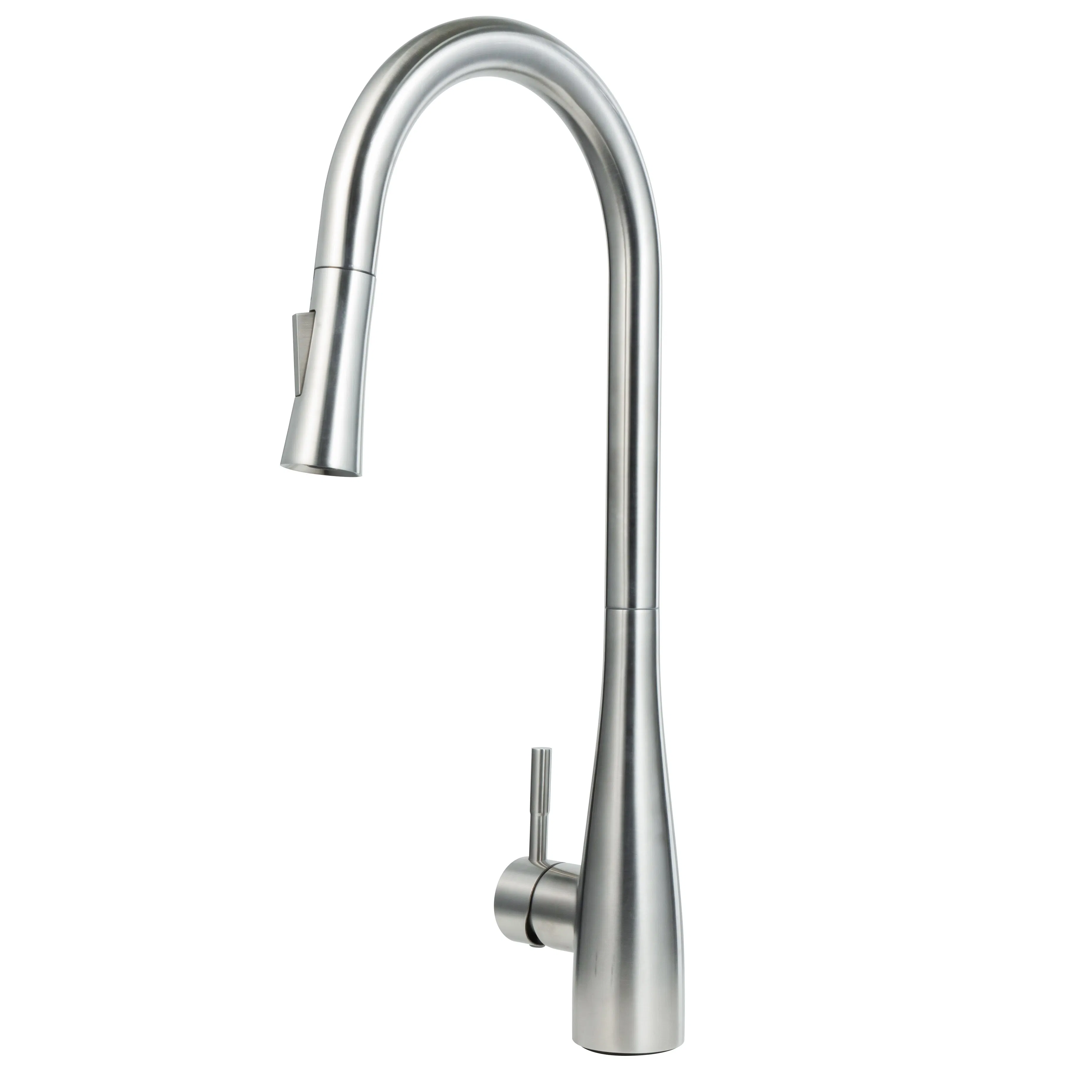 SUS304 Pull-out Kitchen Faucet with POM Aerator Sedal Ceramic Cartridge
