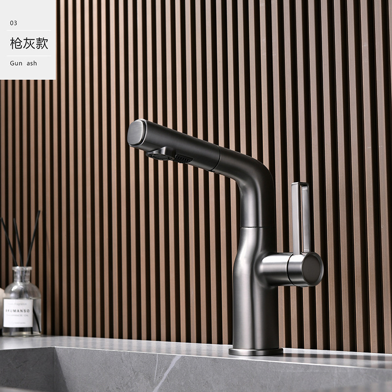 High Quality 304 Stainless Steel Kitchen Faucet Mixer Water Basin Tap