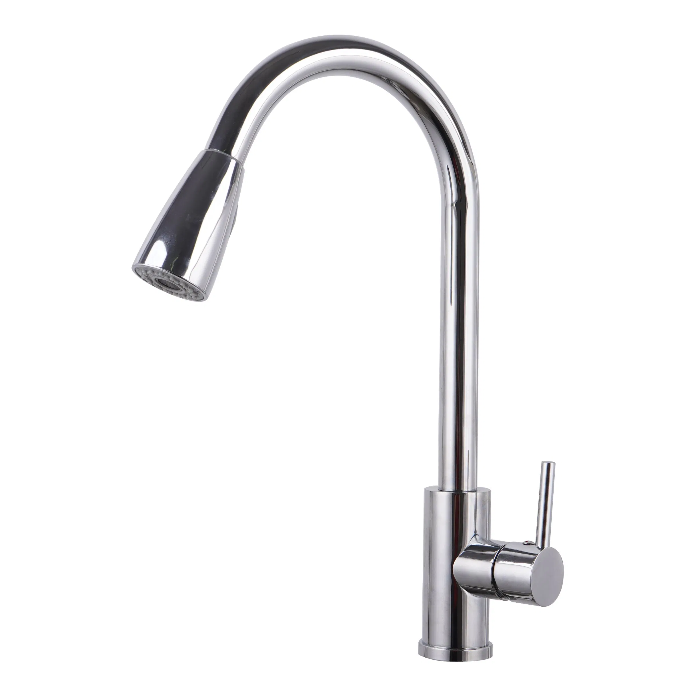 New Design Convenient Kitchen Faucet Bibcock with Pull Down Sprayer Odn-39