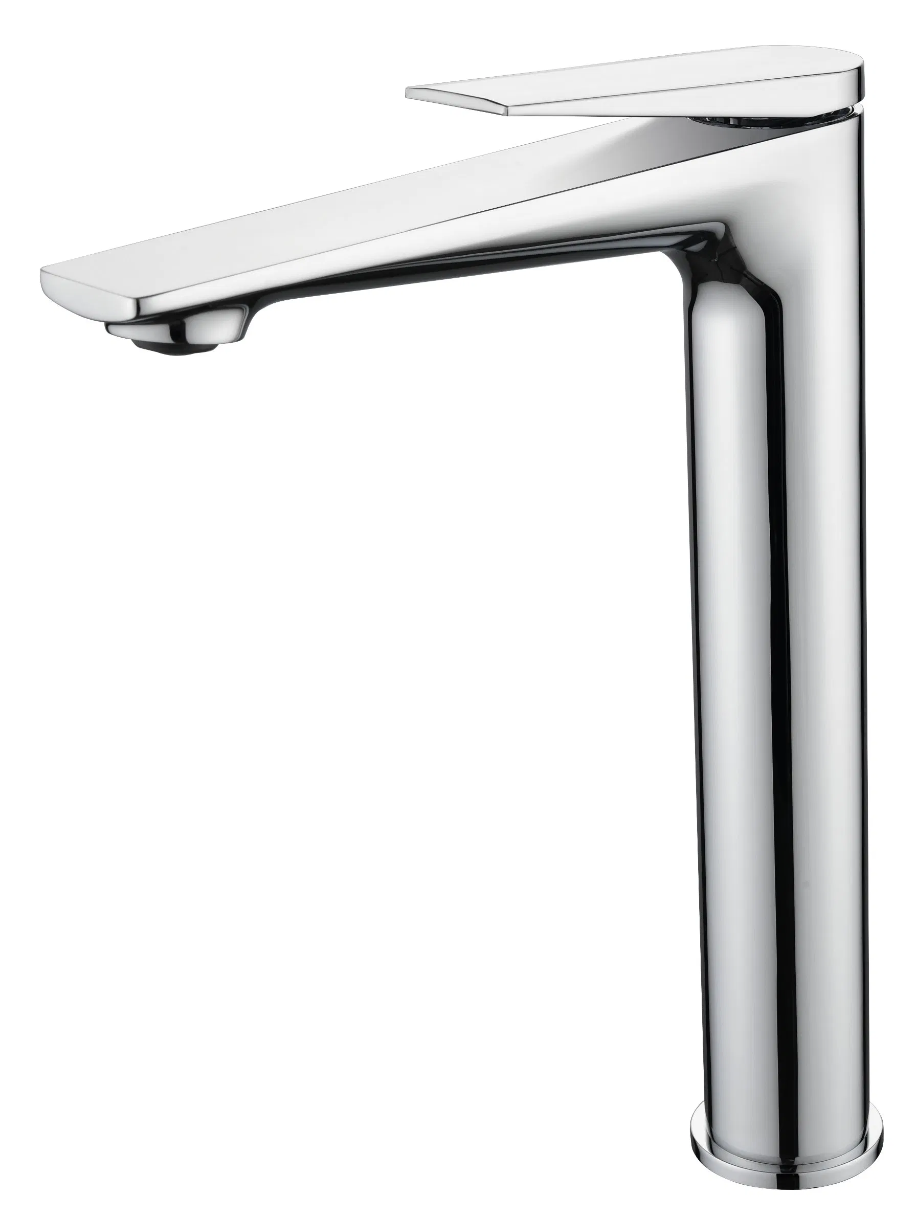 Wholesale Sanitary Ware Deck Mounted Tall H59 Brass Basin Tap&Bathrooms Brass Faucet