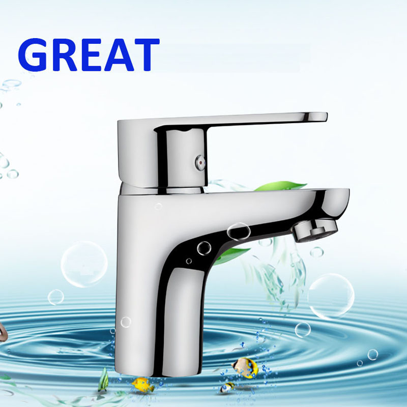 Brass Faucet Sanitary Ware Bathroom Faucet Basin Faucet Gl9301A93