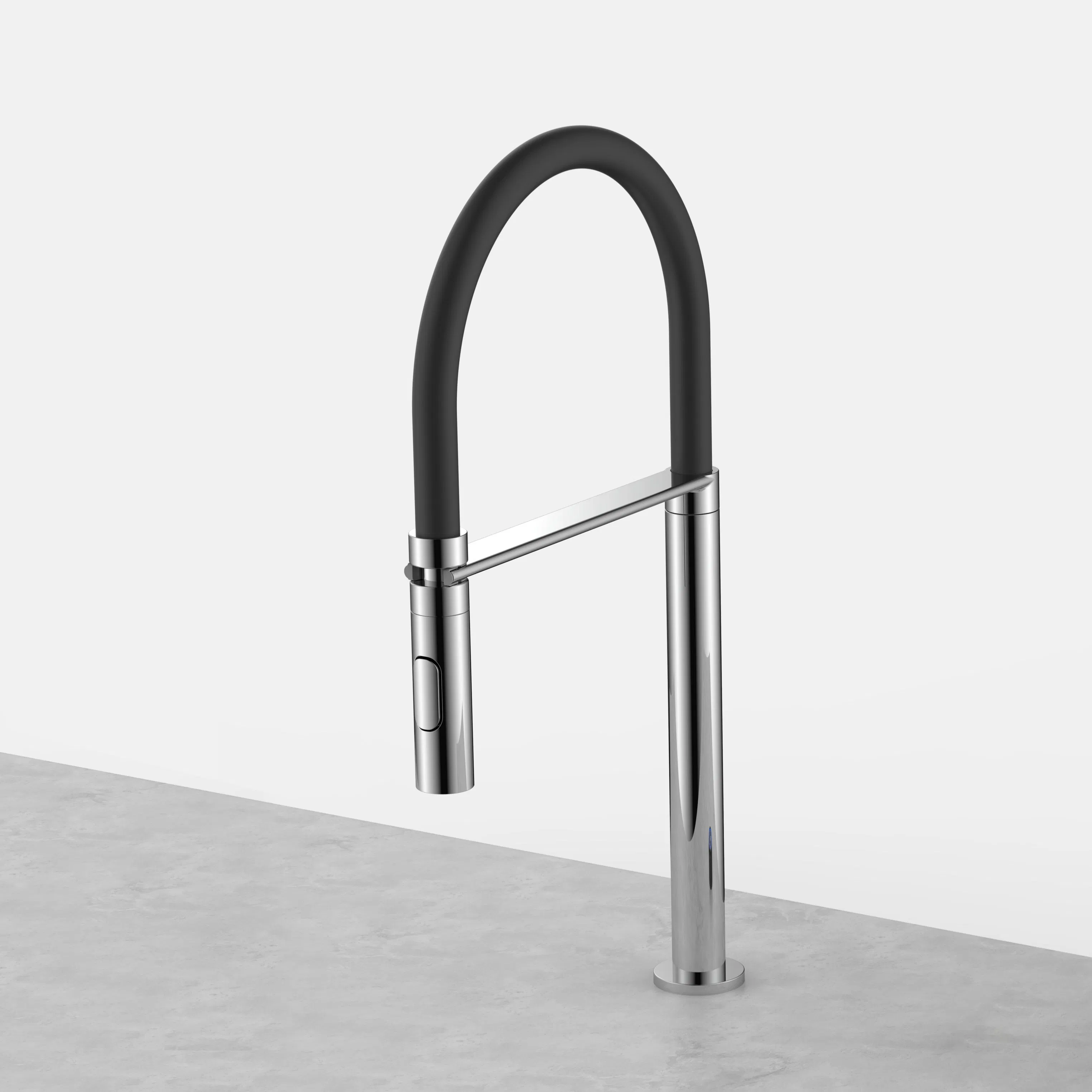 Modern Stainless Steel 304 Kitchen Faucet Single-Hole Pull out Sprayer Sink Faucet