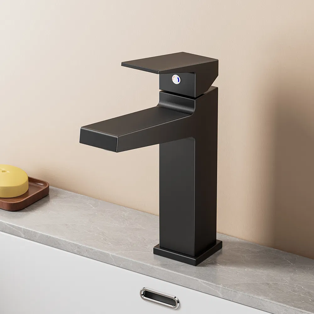 Modern Round Handle Mixer Tap Stainless Steel for Kitchen Sink Bathroom Basin Faucet