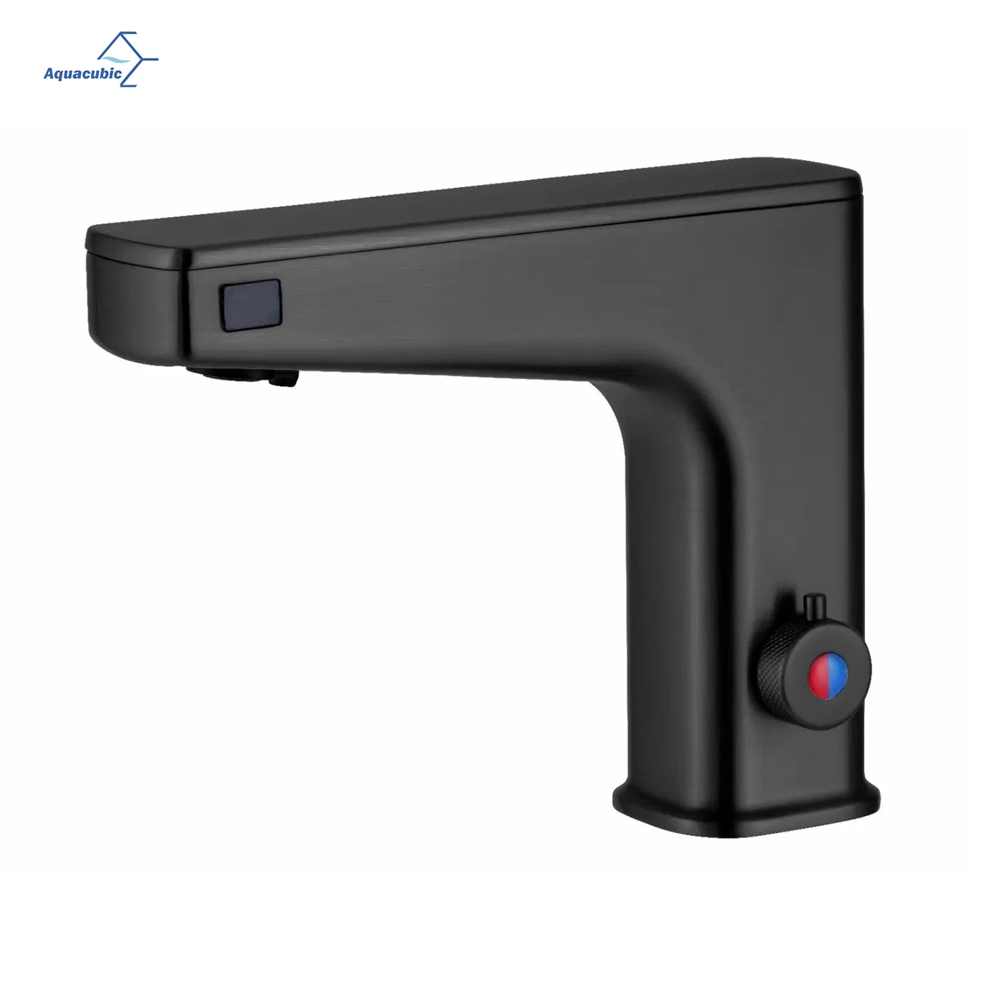 Modern Gold Automatic Sensor Touchless Hotel Integrated Basin Faucet with Soap Dispenser