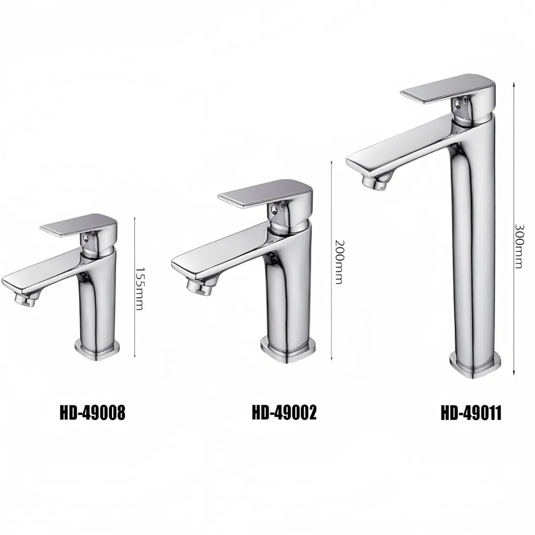 Huadiao Economical Single Handle Bathroom Basin Faucet Wash Mixer Lavatory Tap